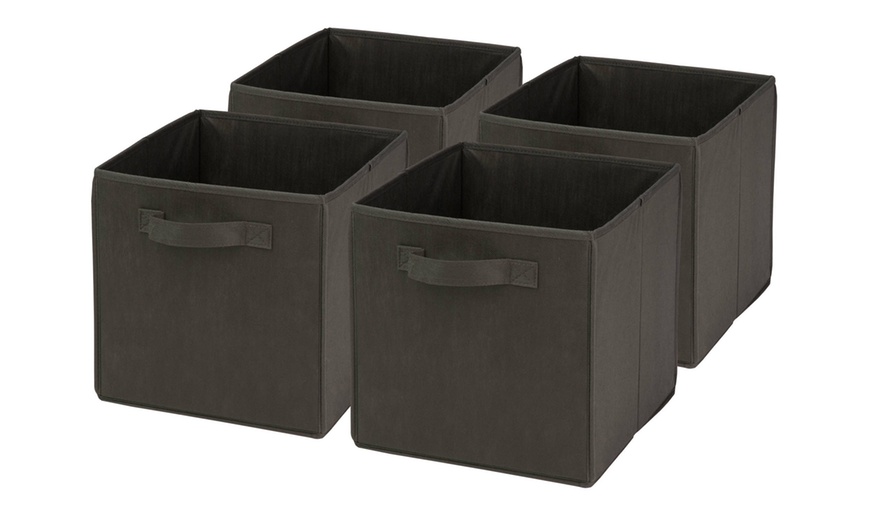 Image 3: Four-Pack of Storage Folding Boxes