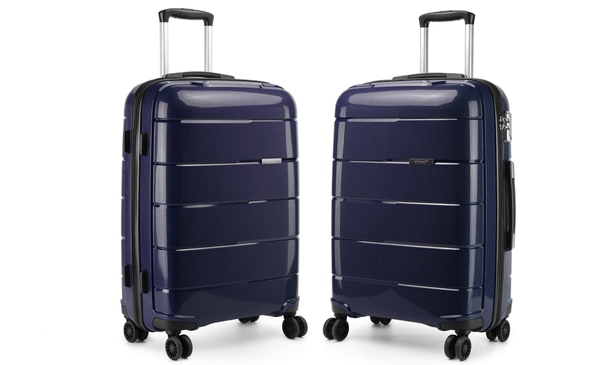 Image 10: Kono Hard Shell PP Suitcase or Set