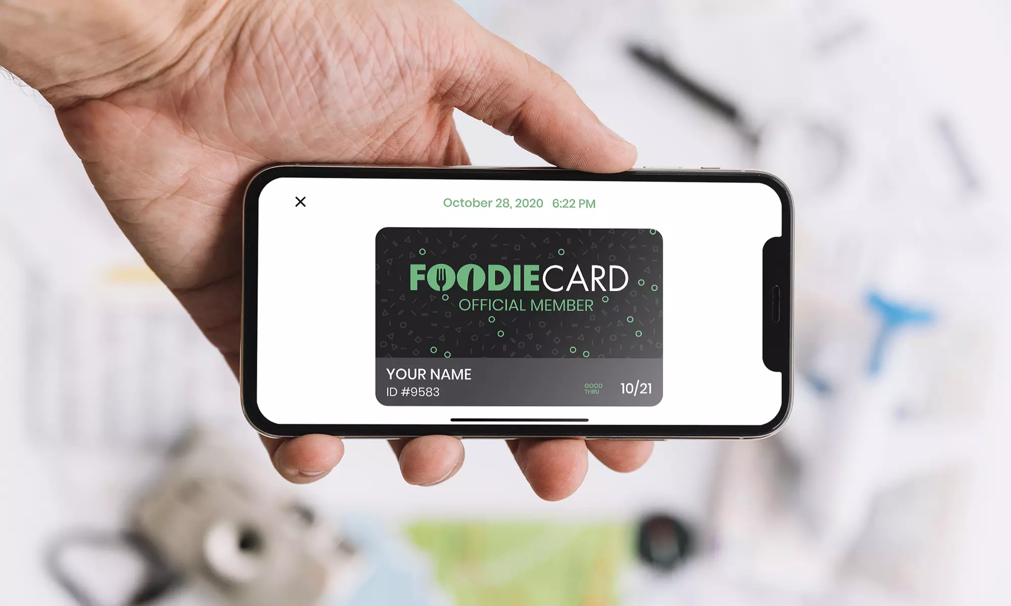 Enjoy 10% off dining with a one-year Foodie Card subscription