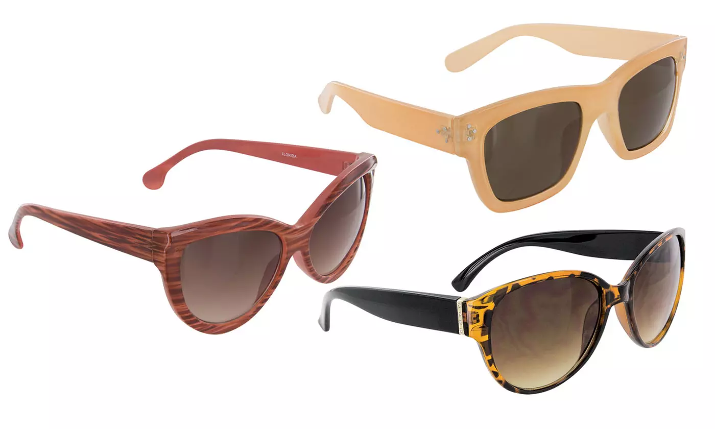 Sun Lily Designer-Style Sunglasses - Primary Image