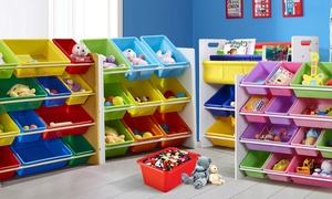 Kids' Bookcase and Toy Box