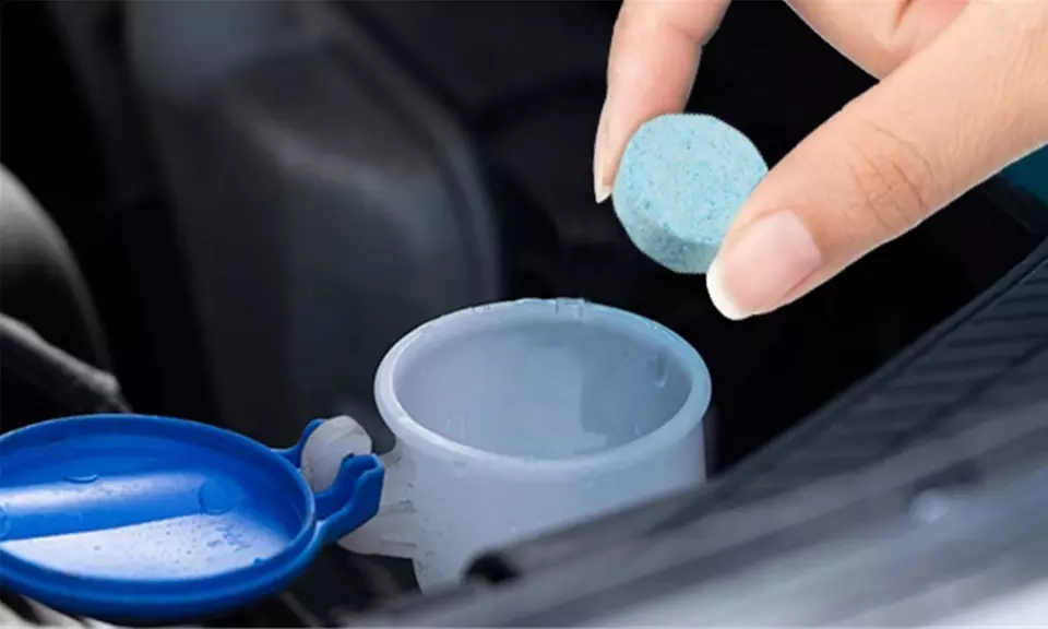 Lot de 50 ou 100 pastilles pour nettoyage de pare-brise ou surfaces vitrées - Primary Image