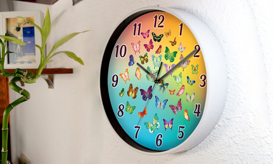 Image 15: Kid's Room Wall Clock