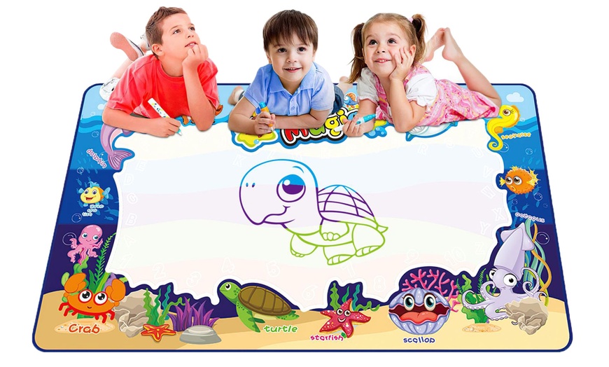 Image 6: Soka Large Aqua Doodle Drawing Mat for Kids