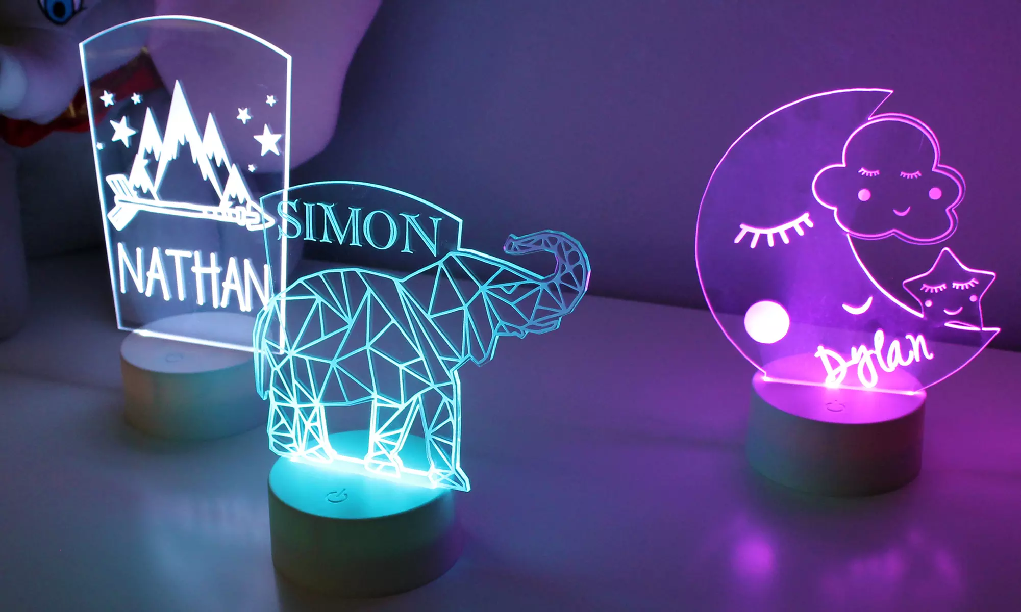 Kids Night Light with Remote from Etchey - Up to 50% Off !