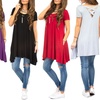 Image 1: Women's Crossback Tunic with Pockets