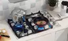 Costway 30" Gas Cooktop with 4 Sealed Burners ABS Knobs Cast Iron Grates