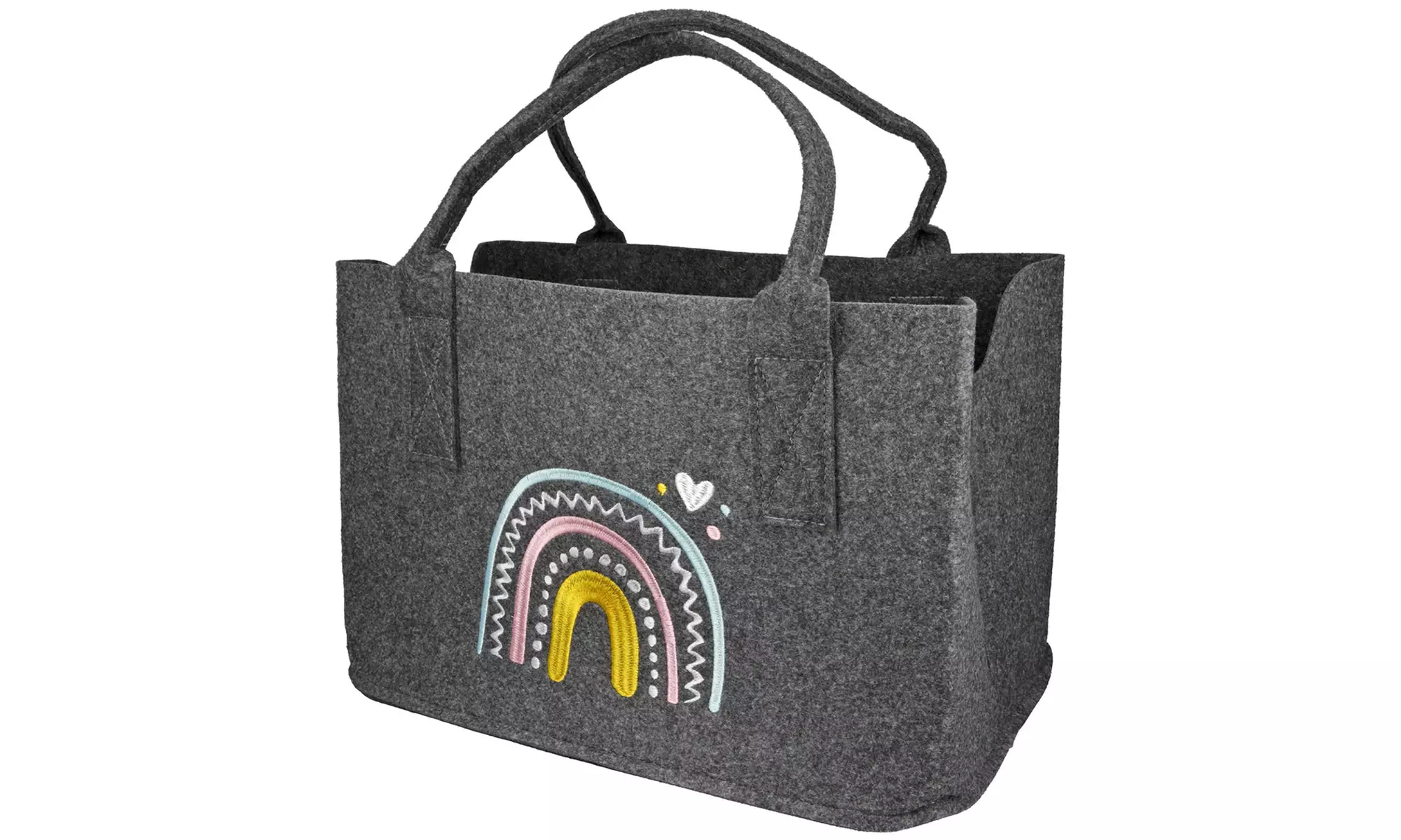 GMD Living Filztasche mit besticktem Motiv