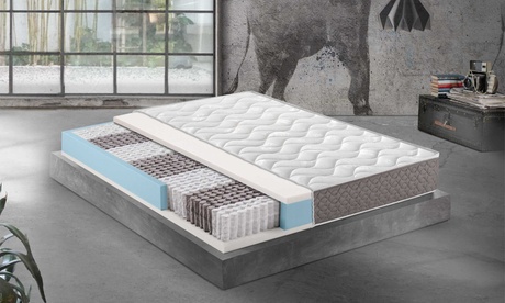 Materasso Mentor Greentech Med 4D Evo a molle indipendenti e memory disponibile in varie misure e spedizione gratuita