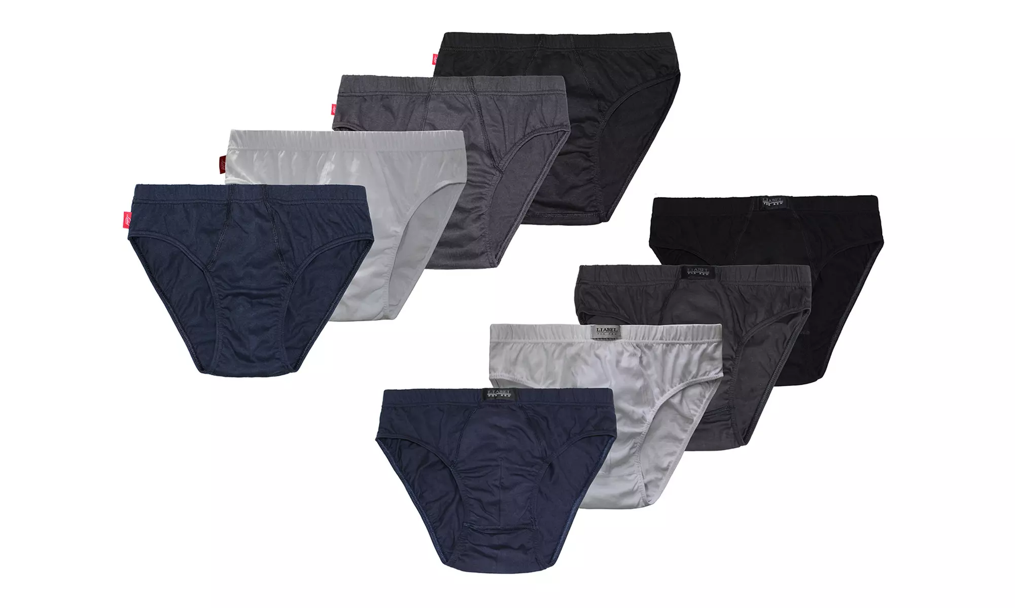 Fino a 12 slip uomo Liabel 100% cotone