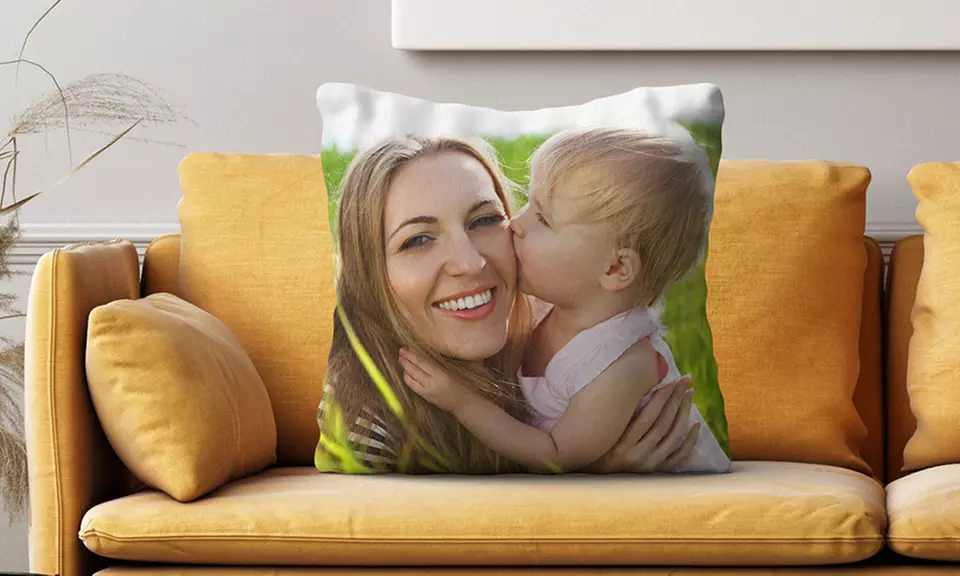 Personalised Photo Cushion from Photo Gifts