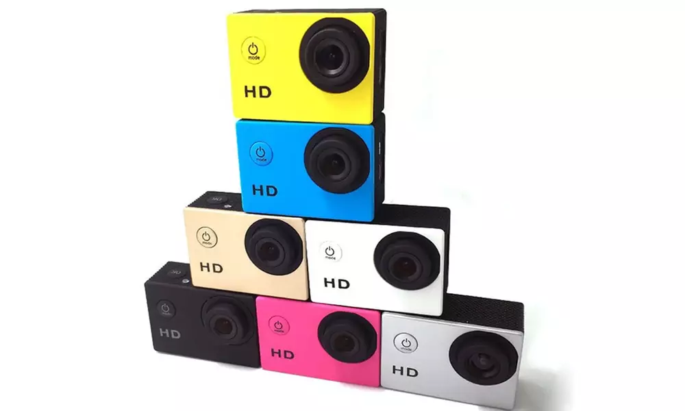 Wasserfester 1080P HD-Sport-Camcorder - Second Medium