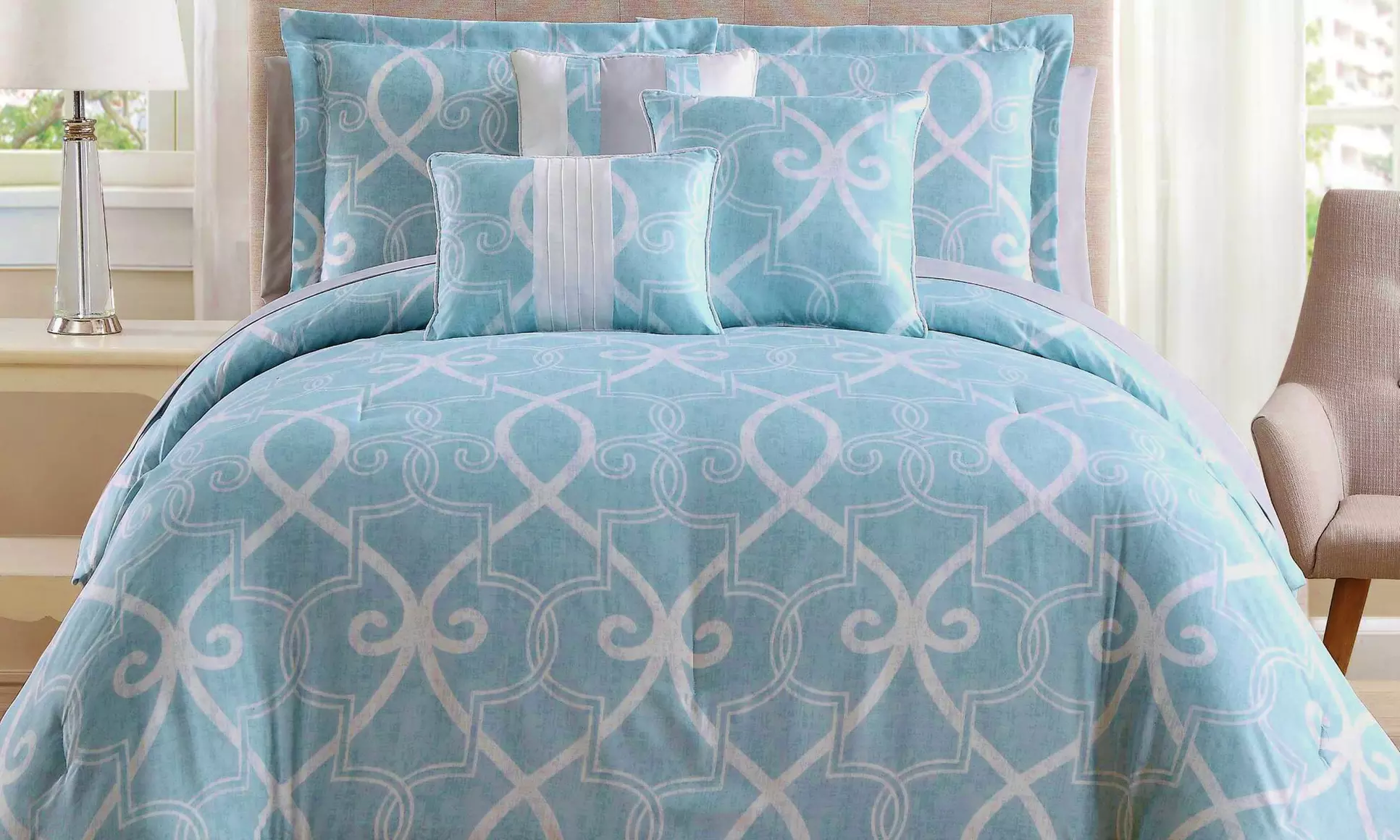 Gorgeous Home Down-Alternative Comforter Set (5- or 10-Piece) - Second Medium