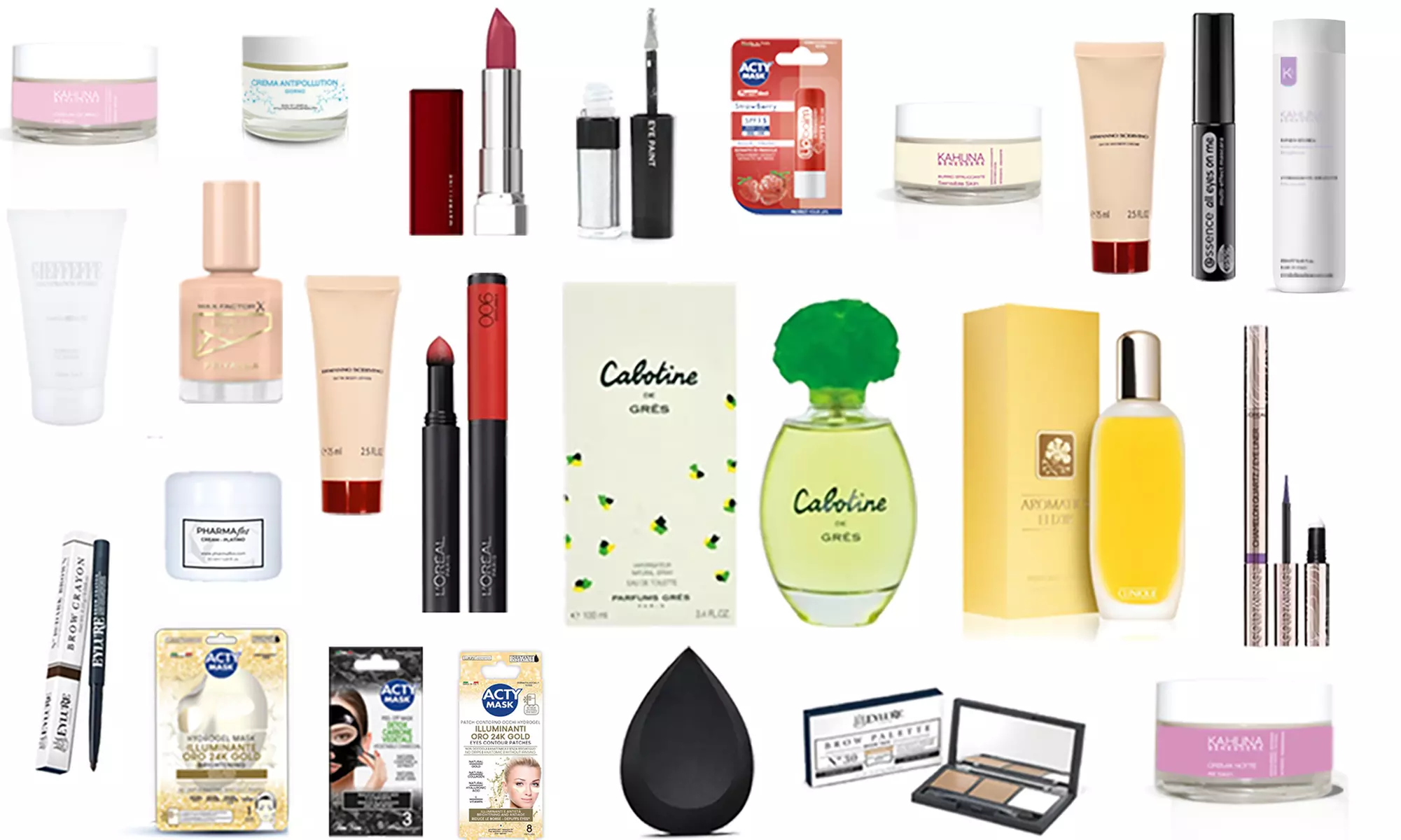 Adventskalender mit Kosmetik und Parfüm