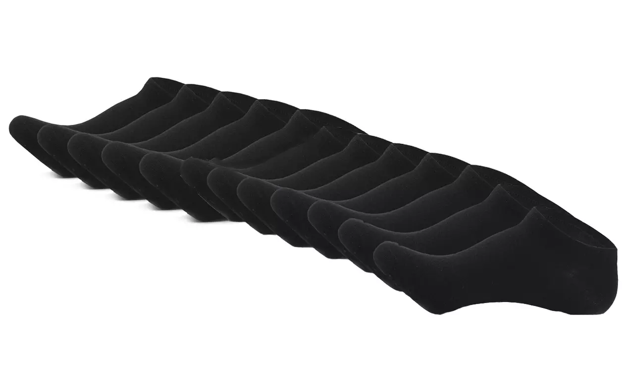 Pack de 12, 18 ou 24 paires de socquettes en coton pour homme - Second Medium