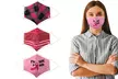 Breast Cancer Awareness Reusable Fabric Non-Medical Face Masks (3-Pack) - Second Medium