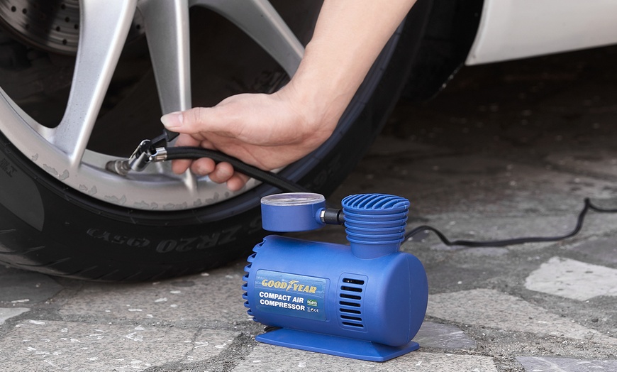 Image 5: Goodyear Car Tyre Air Compressor