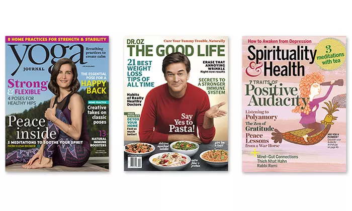 Yoga Journal, Dr. Oz, and Spirituality & Health Magazine Subscriptions (Up to 50% Off) - Primary Image