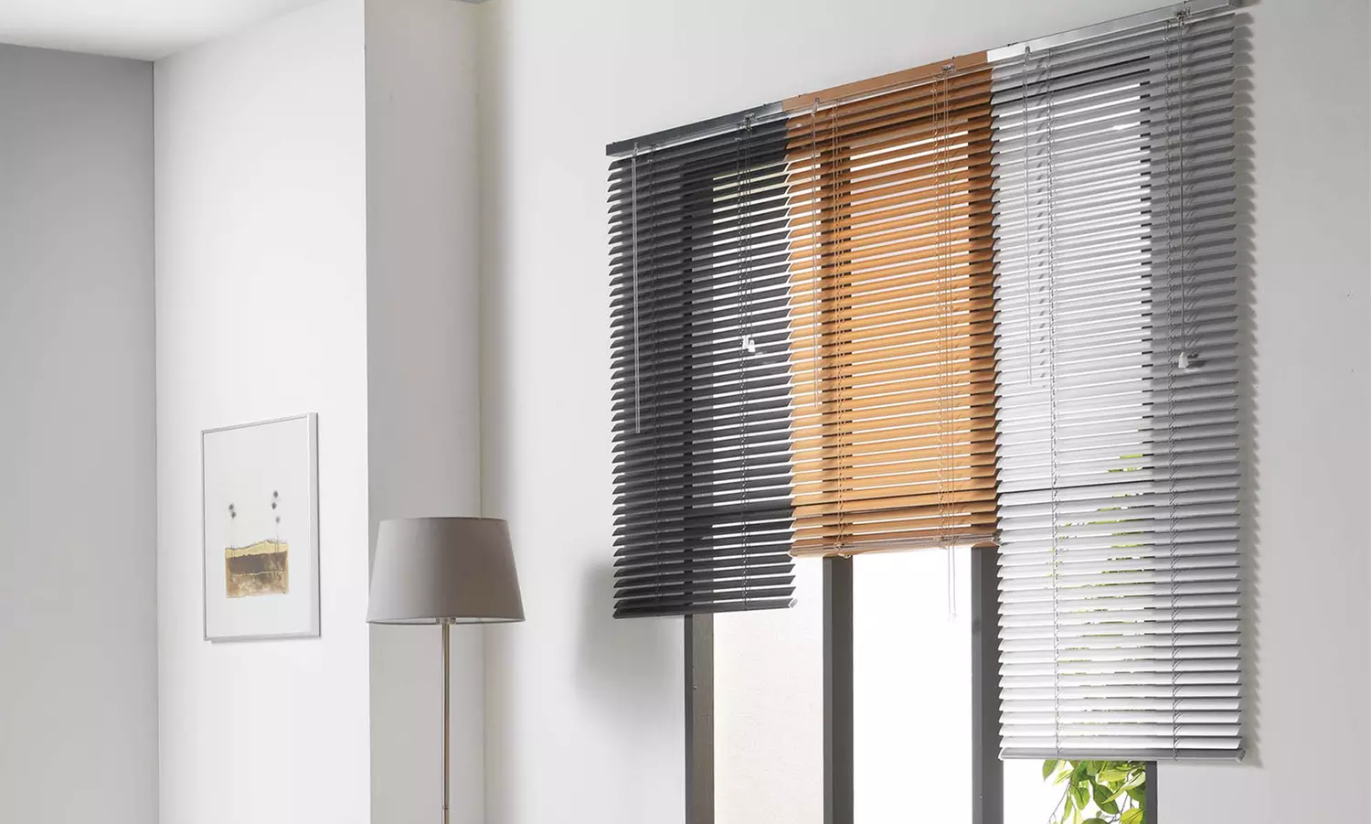 1 ou 2 stores vénitiens en aluminium 180 cm - Primary Image