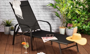  Sussex Sun Lounger and Side Table 