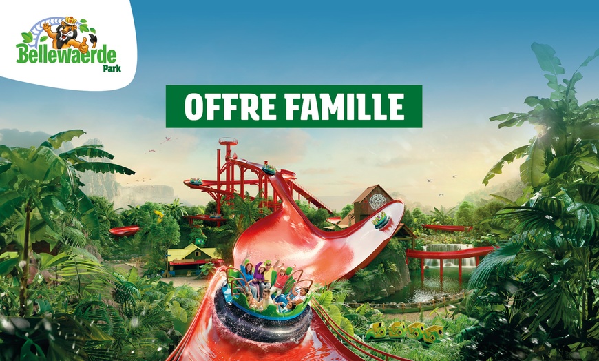 Image 1: Offre famille : accédez à Bellewaerde Park et Mundo Amazonia