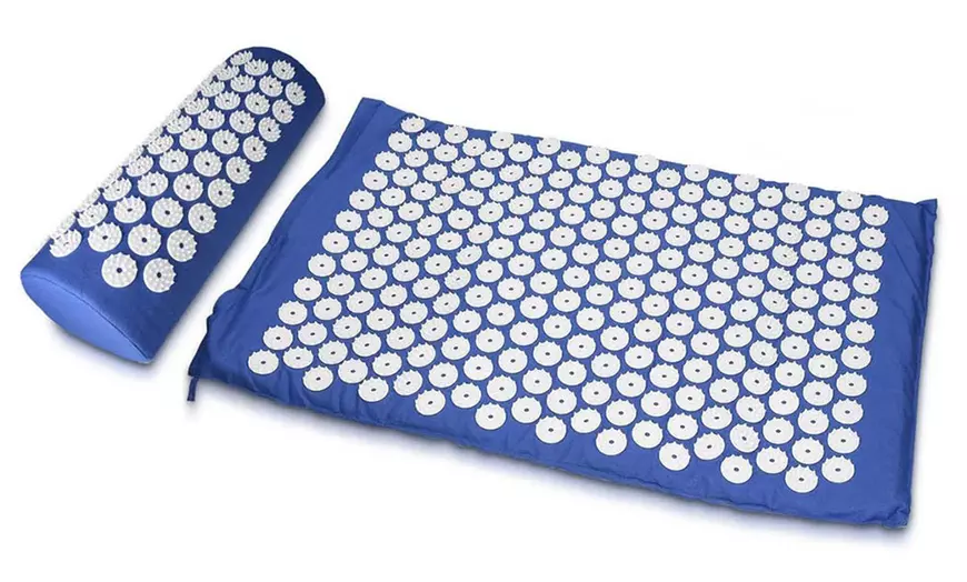 Image 3: Esterilla de acupresión y almohada
