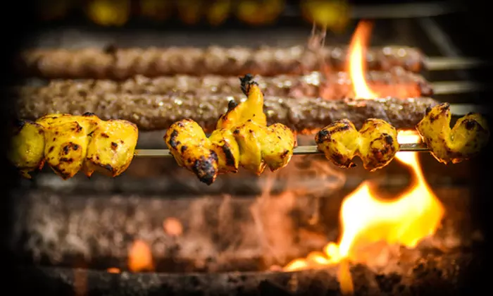 Food and Drinks for Two, Four, or More at Caspian Persian Grill (Up to 40% Off). Two Options Available. - Primary Image