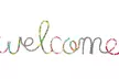 Cursive Metal Wall Art - Second Medium