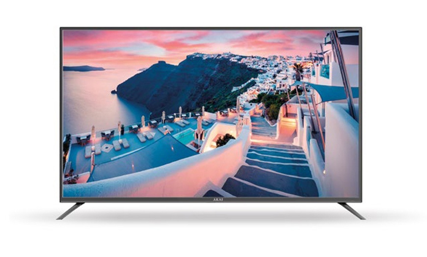 Image 1: Akai 75'' 4K LED TV