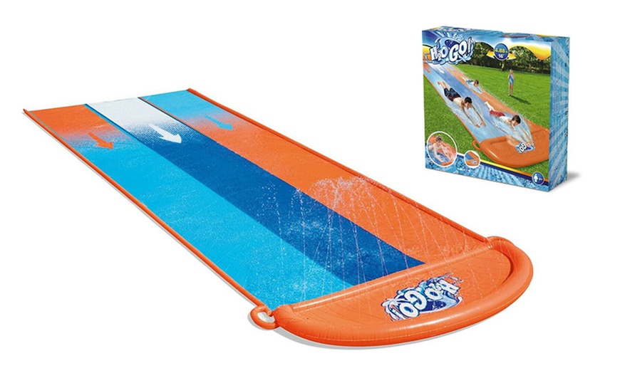 Image 6: Bestway Double Water Slide