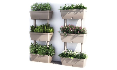 2 fioriere a 3 livelli Lolego Artplast, disponibili in 3 colori