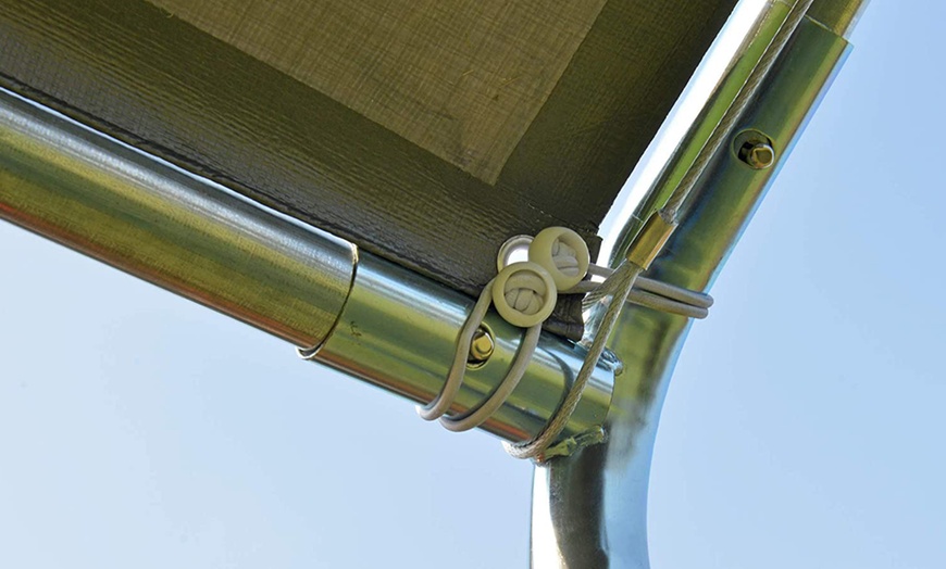 Image 10: Outsunny Carport Garage Car Shelter