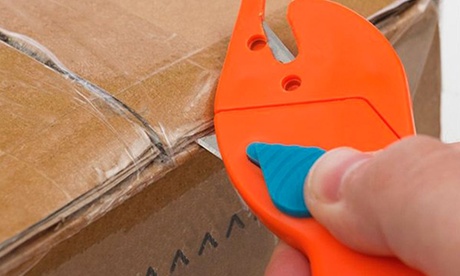 1, 2 ou 4 cutters 2 en 1 multifonctions sécurisés PWR WORK avec lame rétractable