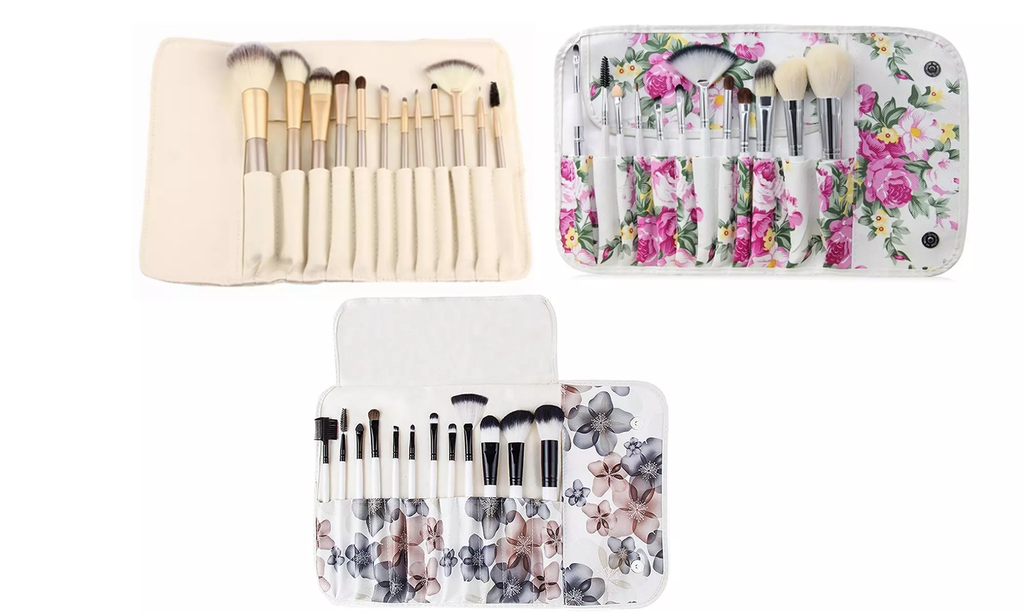 Professional Makeup Brush Set with Pouch or Stand (5-to-32-Piece Sets) - Primary Image