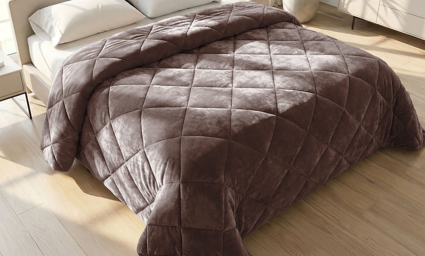 Image 7: Trapunta in velluto Irina