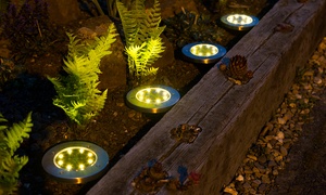 Up to 16 Solar-Powered LED Ground Lights 