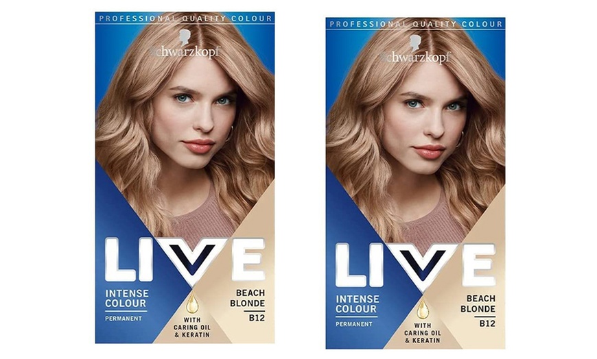 Image 61: 1 ou 2 boîtes de teinture cheveux "Live Intense Colour" de Schwarzkopf