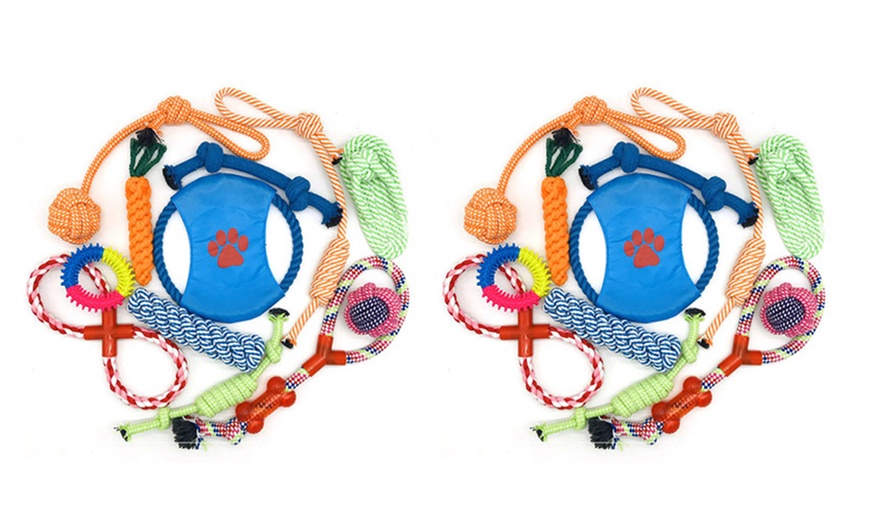 Image 6: Dog Rope Toys Set
