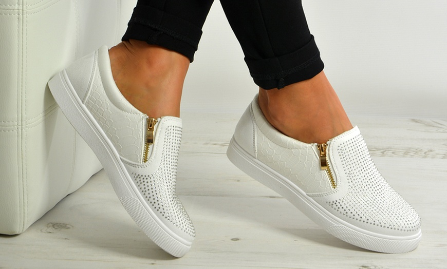 Image 20: Women's Slip-On Trainers