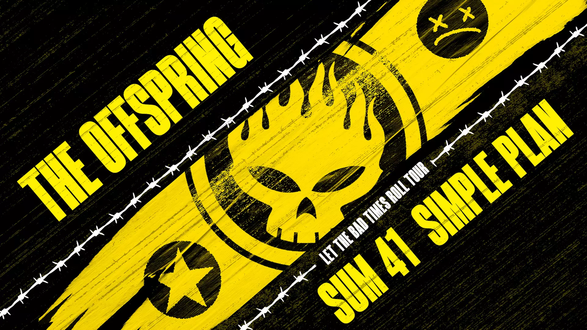 The Offspring with Sum 41 and Simple Plan: Let The Bad Times Roll Tour on August 19 at 7 p.m. - Primary Image