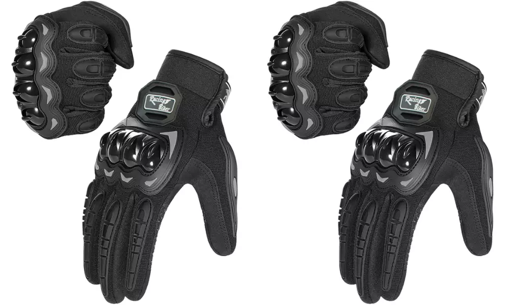 Free Shipping: Unisex Full Finger Touch Screen Motorcycle Gloves