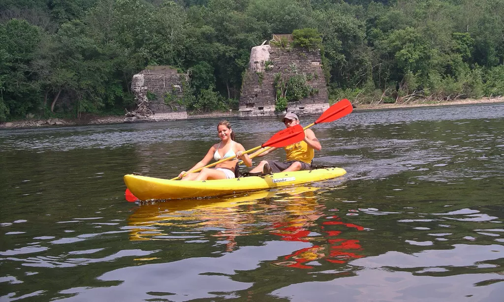 Double the Fun with Tubing Rental with Deluxe Tube!