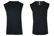 Men's Moisture-Wicking Wrinkle-Free Performance Muscle Tee (S-2XL) - Second Medium