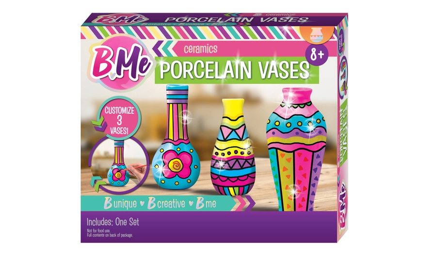 Image 3: Porcelain Vases Craft Kit