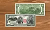 1880 Series ABRAHAM LINCOLN Hybrid Commemorative Note on Modern 2 Dollar Bill