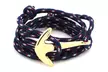 1, 2 ou 3 bracelets avec motif d'ancre unisexe, plusieurs coloris au choix - Image 3
