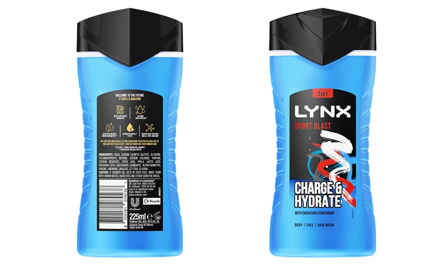 Image 35: Up to 12 225ml Bottles of Lynx Shower Gel