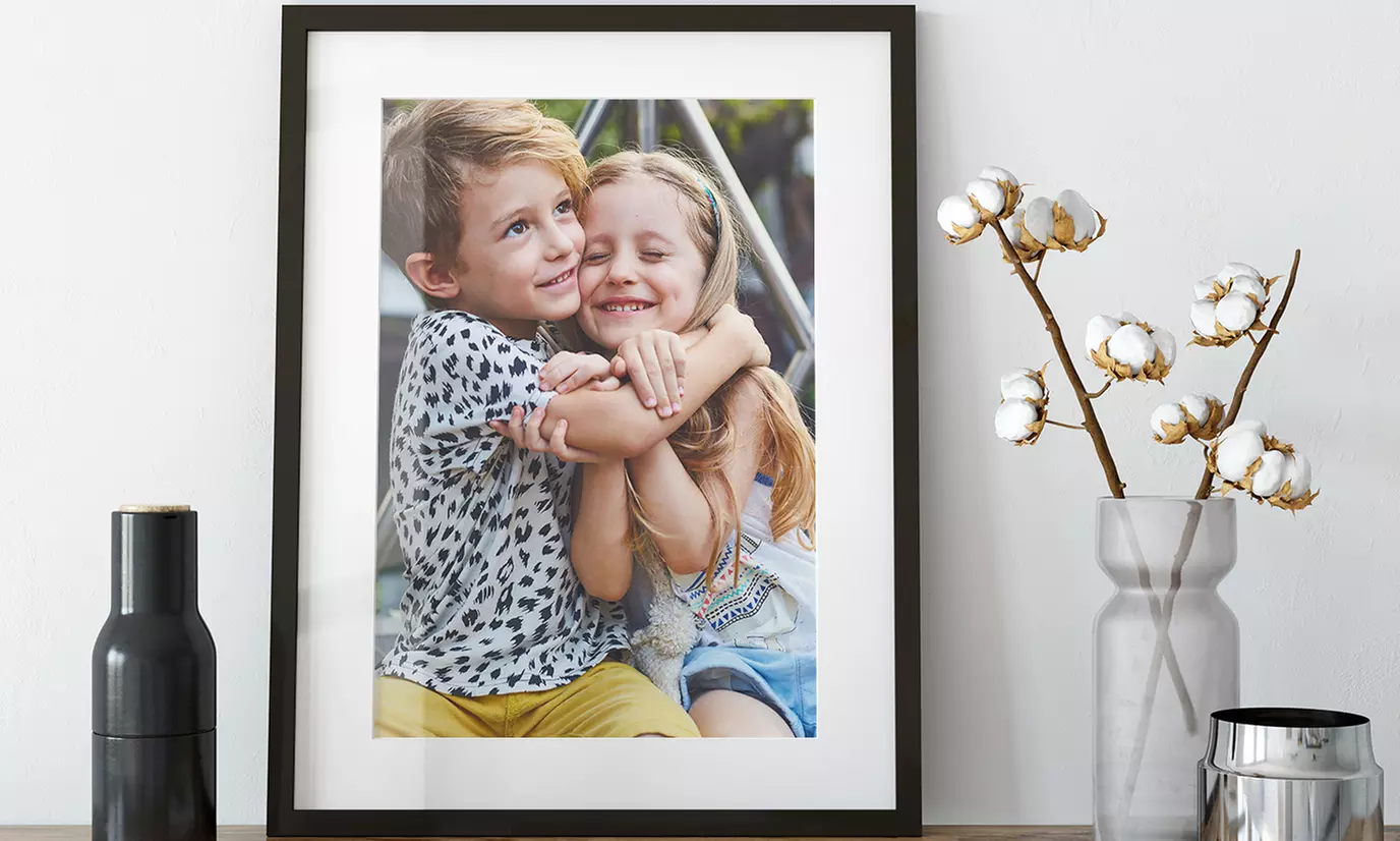 Eigenes Foto im Rahmen