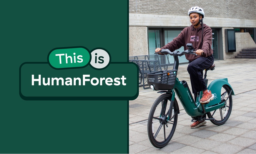 Image 3: Bike Rental Pass at Human Forest