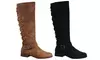 Yoki Madden 52 Women's Flat Boots with Side Buckles